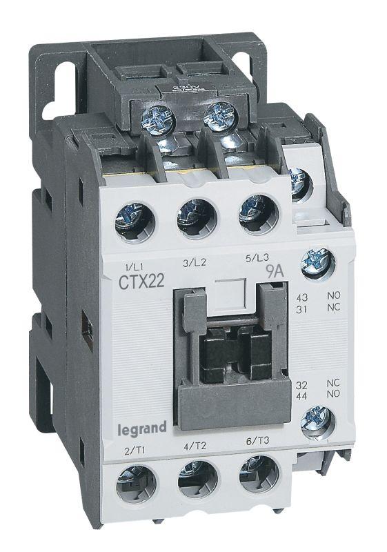 Контактор Legrand CTX-3 3P 9А 1НО 1HЗ =24В 416081