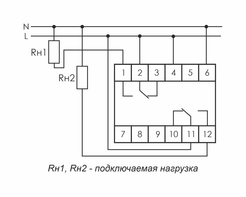 Реле времени PCU-507 2х8А 230В 2п IP20 многофункц. 2 независимых времен. 1 мод. монтаж на DIN-рейке F&F EA02.001.022