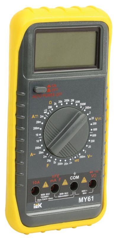 Мультиметр цифровой Professional MY61 IEK TMD-5S-061